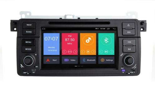 BMW 3-Serie E46 Android 10 Navigatie CarPlay DAB Radio