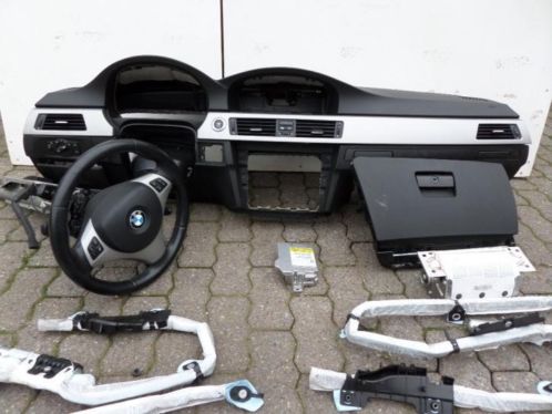 BMW 3 serie E90 E91 E92 Airbagset met Dashboard Spanners