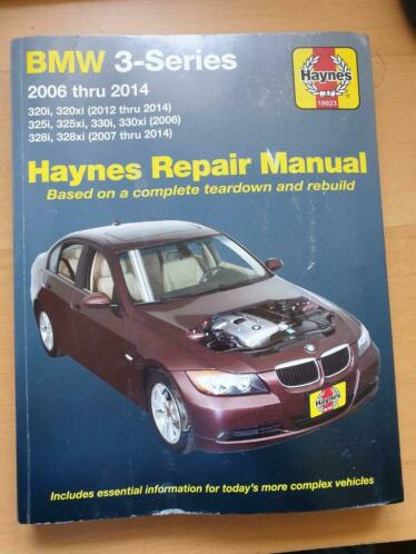 BMW 3-series 2006 thru 2014 Haynes Repair Manual