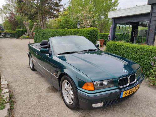 BMW 328I Cabriolet automaat E36 1995 Bostongroen metallic