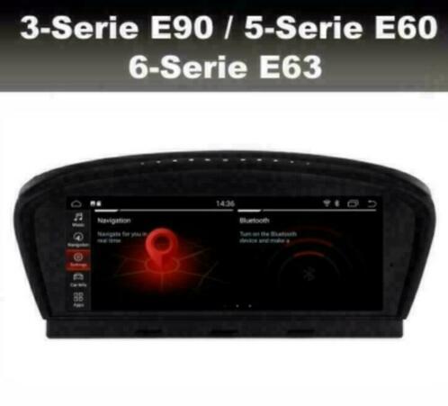 BMW 3serie 5serie E90 E60 navigatie android 9.0 wifi carplay