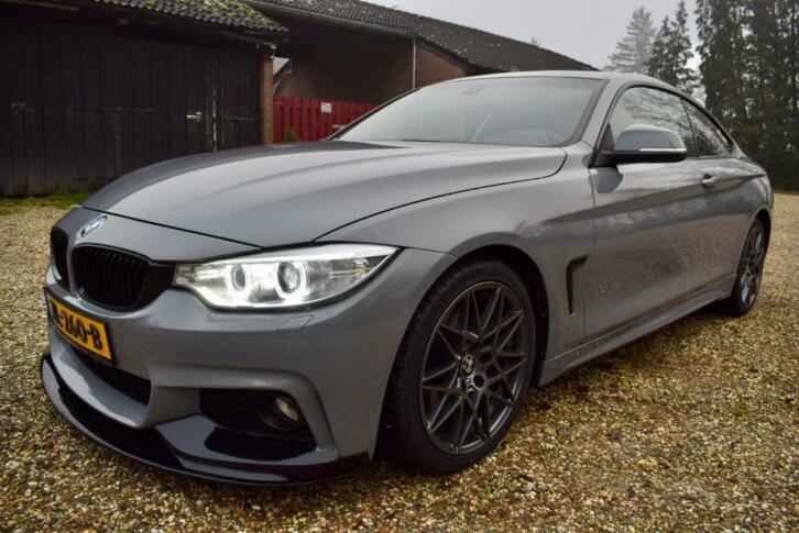 BMW 4-serie 428xi M Sport X-drive Leer Navi Schuifdak Xenon