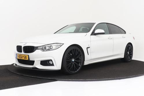 BMW 4-Serie f36 2.0 Gran Coupe 2014 Wit M uitgevoerd