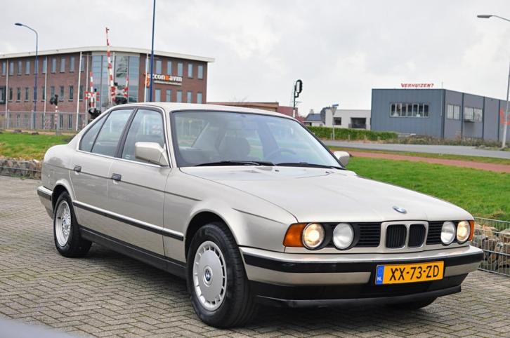 BMW 5-Serie 2.0 I 520 E34 1990 Beige 520i DEALER ONDERHOUDEN