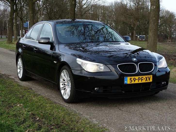 Bmw 5-Serie 2.5 D 525 aut 2004 Zwart