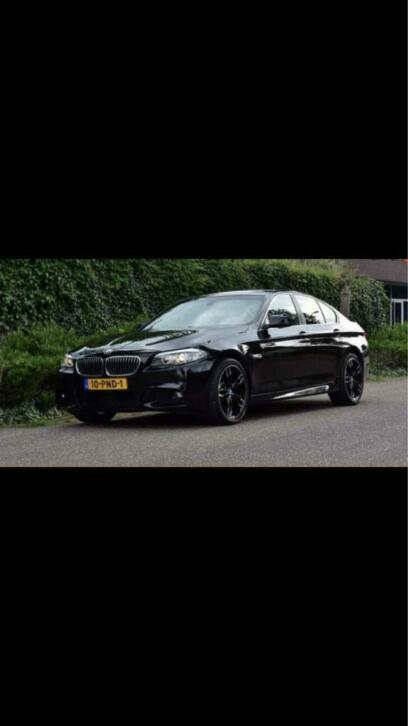 BMW 5-Serie 3.0 525D AUT 2011 Zwart