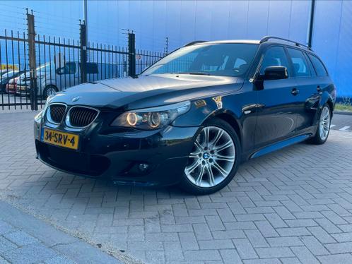 BMW 5-Serie 3.0 530i Touring AUT 2008 Zwart E61 M-Pakket