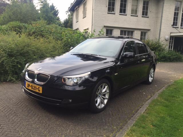 BMW 5-Serie 3.0 D 530 AUT 2008 Zwart TOP STAAT 