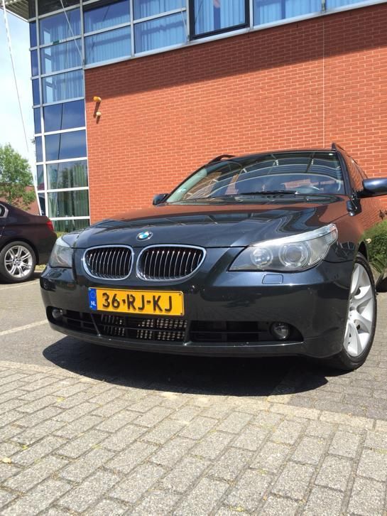 BMW 5-Serie 3.0 D 535 Touring AUT 2005 Zwart 233.000 km