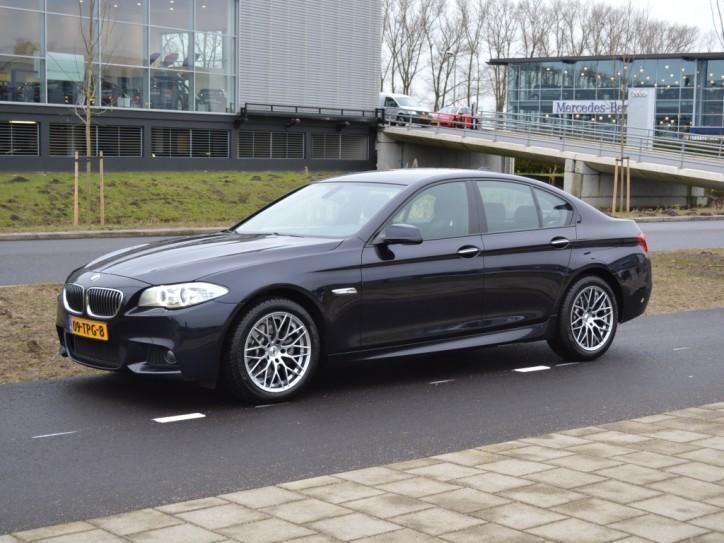 BMW 5 Serie 520D M-Sport , Navi-Prof , Carbonzwart