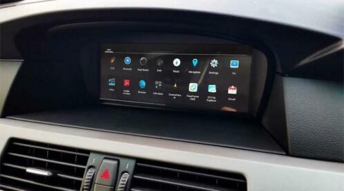 BMW 5 serie E60 navigatie carkit android 8 wifi iDrive dab