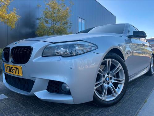 BMW 5-Serie M-pakket 520i 184pk Aut. 2014 NAP Grijs Org. NL