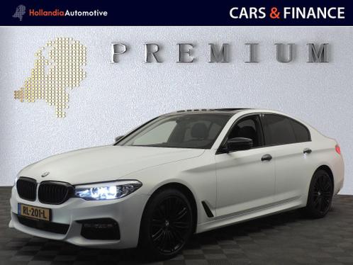 BMW 5 Serie M-Sport 191pk Aut8 Satin White Pearl (sfeerverli