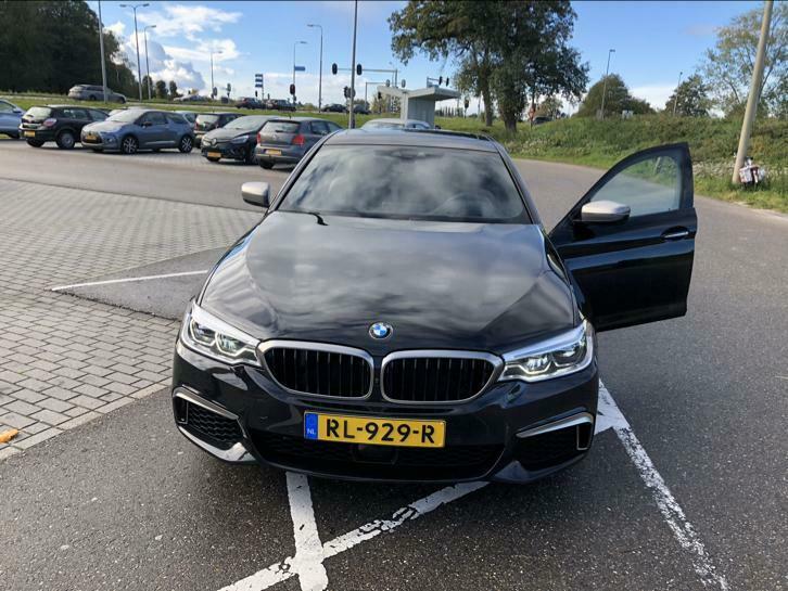 BMW 5-Serie M550d 400pk Xdrive Aut. 2018 Zwart