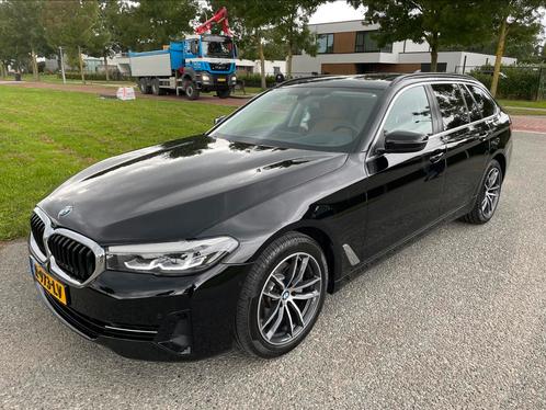 BMW 5-Serie Touring (g31 520i 184pk Aut. 2020 Zwart facelift