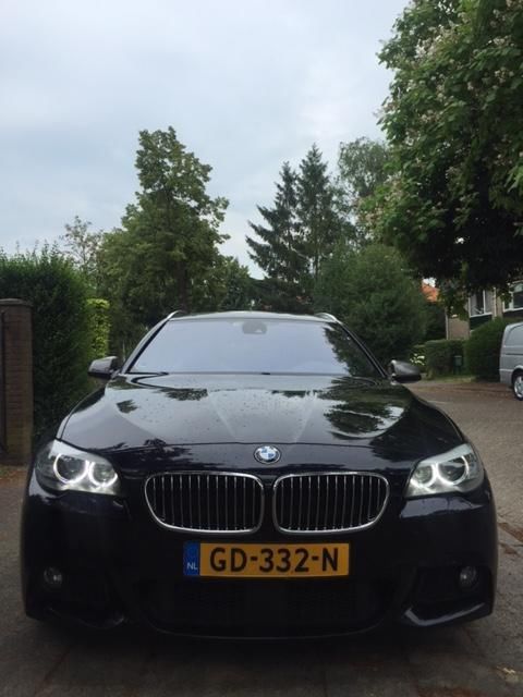 BMW 535d Touring M pakket 313pk Carbonzwart
