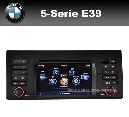 BMW 5serie E39 radio gps dvd navigatie multimedia bluetooth