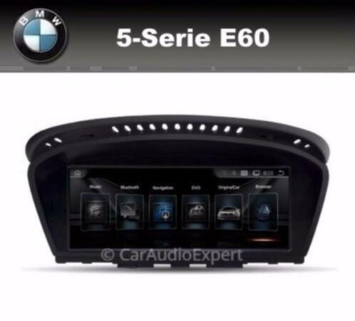 BMW 5serie E60 E90 navigatie carkit android 7.1 dab wifi