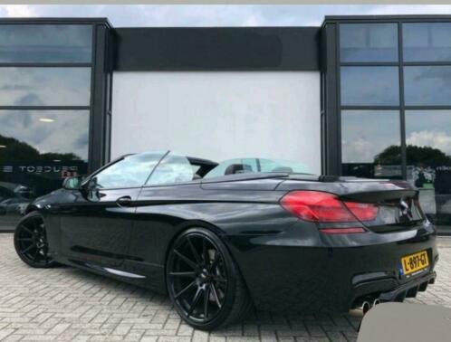 BMW 6-Serie 640I Cabrio 3.0 235KW Aut8 2012 Zwart