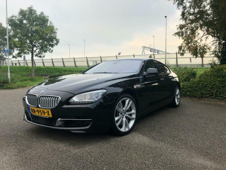 BMW 6-Serie Gran Coup ( 650i Xdrive 450PK AUT 2013 Zwart