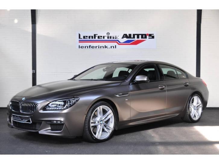 BMW 640D Gran-Coupe X-drive Frozen Bronze M-pakket Schuifd.