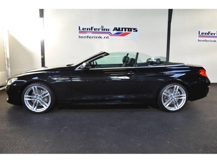 BMW 640I Cabrio AUT 2012 Zwart NL-auto 34.000 km NAP