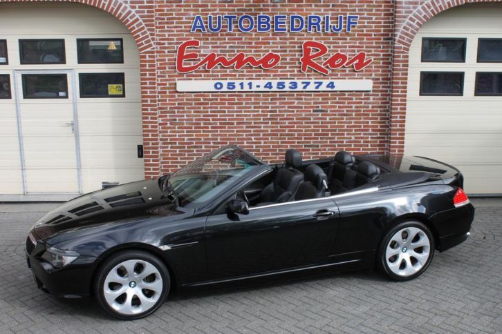 BMW 645 Cabrio Full options Dealer onderhouden eerste Eign.