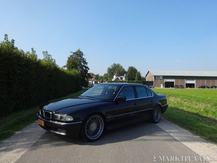 BMW 7-Serie 4.0 I 740 AUT E2 1995 Zwart