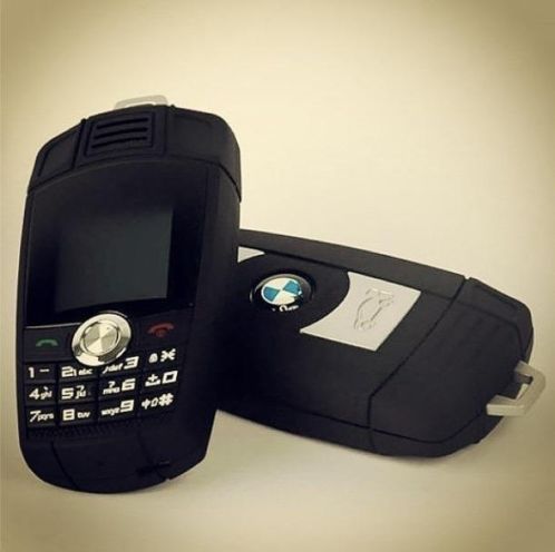 BMW, BENTLEY GSM Telefoons  Mini  Sleutelhanger  ACTIE 