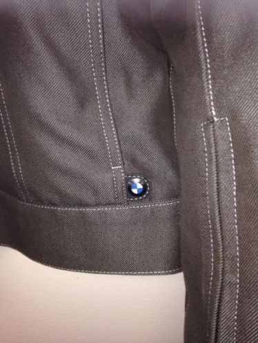 BMW Black Denim Motorjack Motorjas Dames Maat 46 