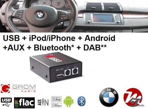 BMW Bluetooth USB iPhone Android audio interface