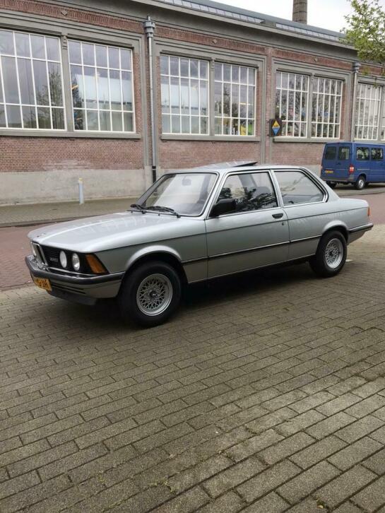 BMW e21 3206 met origineel 131000 km bij 1982