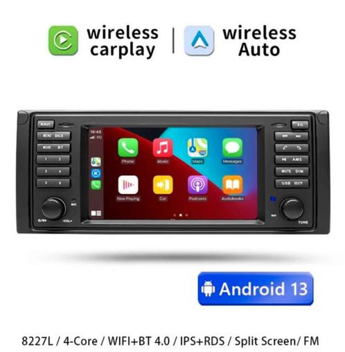 BMW E39 E38 E53 X5 Apple CarPlay Android Auto Radio Navi