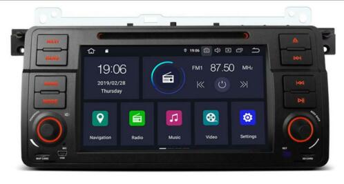 BMW E46 Android DAB Navigatie  Mediaplayer  7 screen
