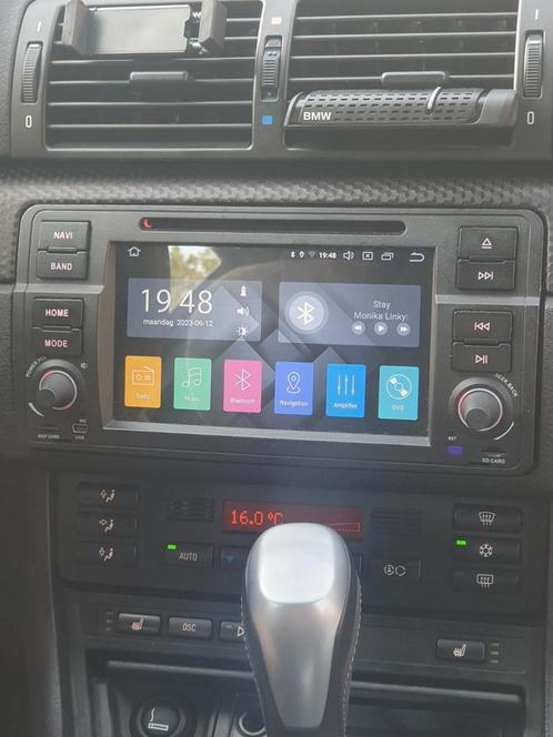 BMW E46 Android radio met stuurwielbediening GPS Bluetooth
