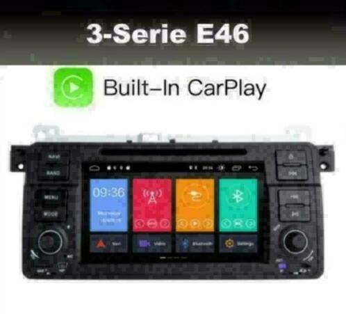 BMW E46 navigatie 3-serie android 10 wifi dab 16GB carplay