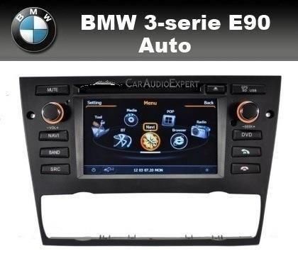 BMW E90 3serie radio navigatie bluetooth USB iPod DVD GPS HD