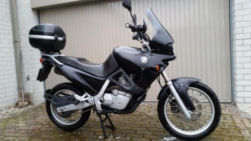 BMW F650 Funduro, 35KW, mat zwart, b.j. 1996, 34.250km