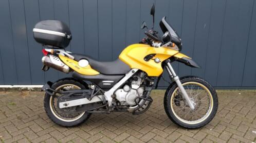 BMW F650GS 37 kW Bj2000 ABS, Handvatverwarming, Topkoffer