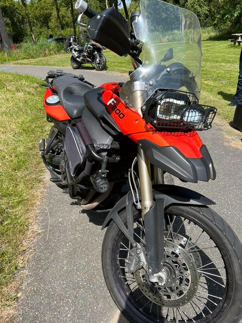 Bmw F800GS Kofferset,verstralers,led koplamp en Boss uitlaat