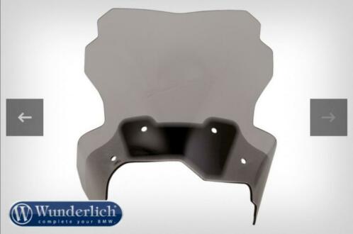 BMW F800GS windscherm wunderlich marathon