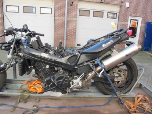 BMW F800R met schade uit 2011 Belgisch kenteken