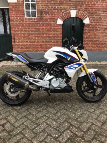 BMW G 310 R ABS Nieuwstaat Akrapovic uitlaat.