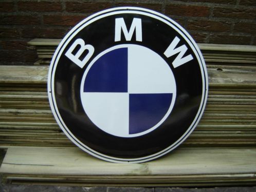 BMW gebold emaille Bord 