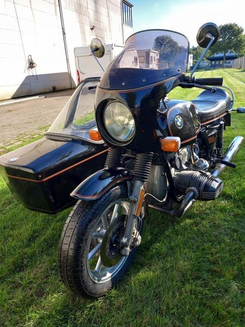 BMW motorfiets met zijspan