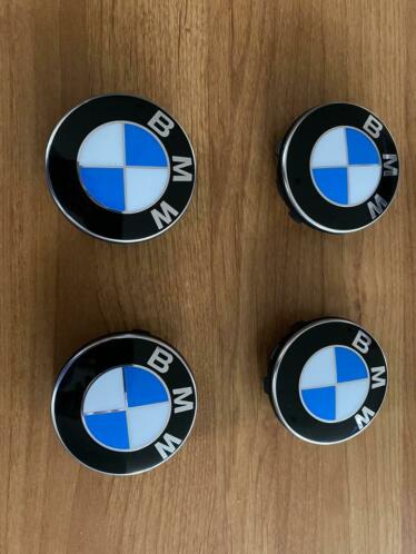 BMW naafdoppen met logo vaststaand 4x (leuke gadget)