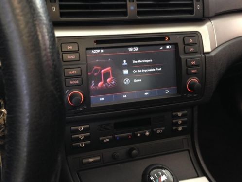 Bmw navigatie e46  dvd  parrot carkit  boordcomputer tmc 
