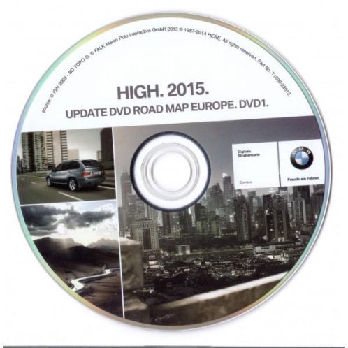 BMW Nieuwste HIGH MK4 2015 DVD Navigatie. E46 E39 E83 X5 Z4