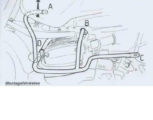 BMW R 1150 GS Valbeugel 1999 - 2001 201162024