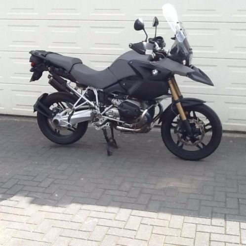 BMW R 1200 gs Wunderlich ruit en laser hotcam uitlaat 